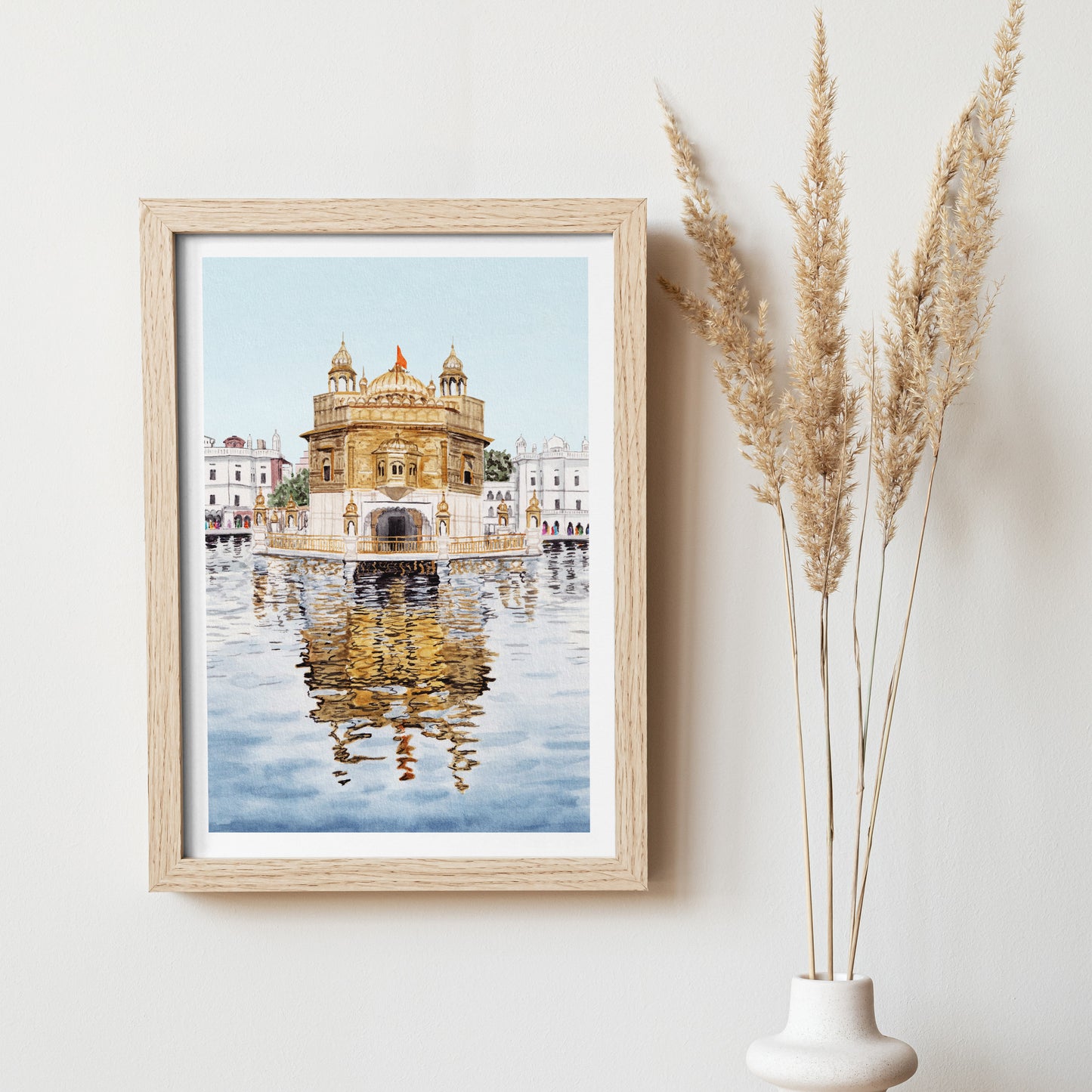 Amritsar India wall art - NorrskenArt