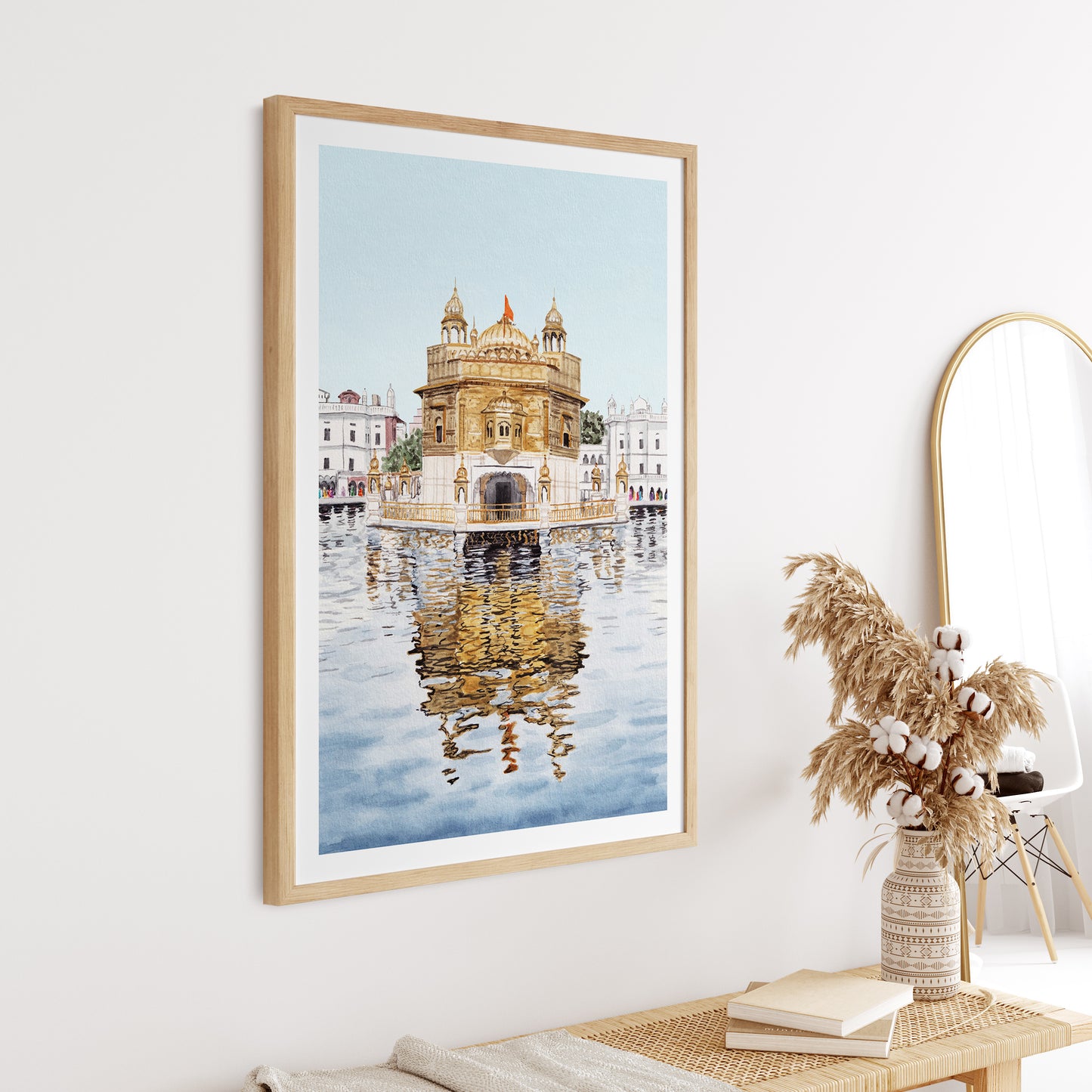 Amritsar wall decor - NorrskenArt