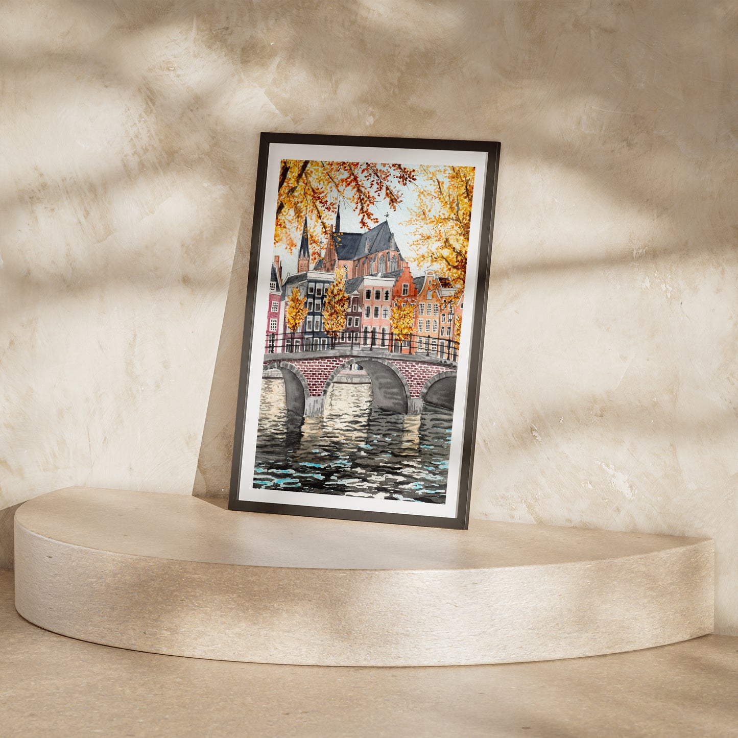 Amsterdam fall print - NorrskenArt