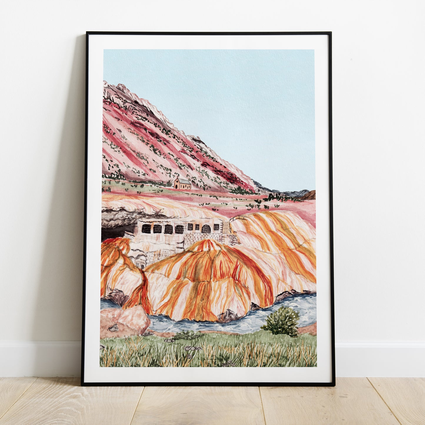 Argentina Andes Mountains art