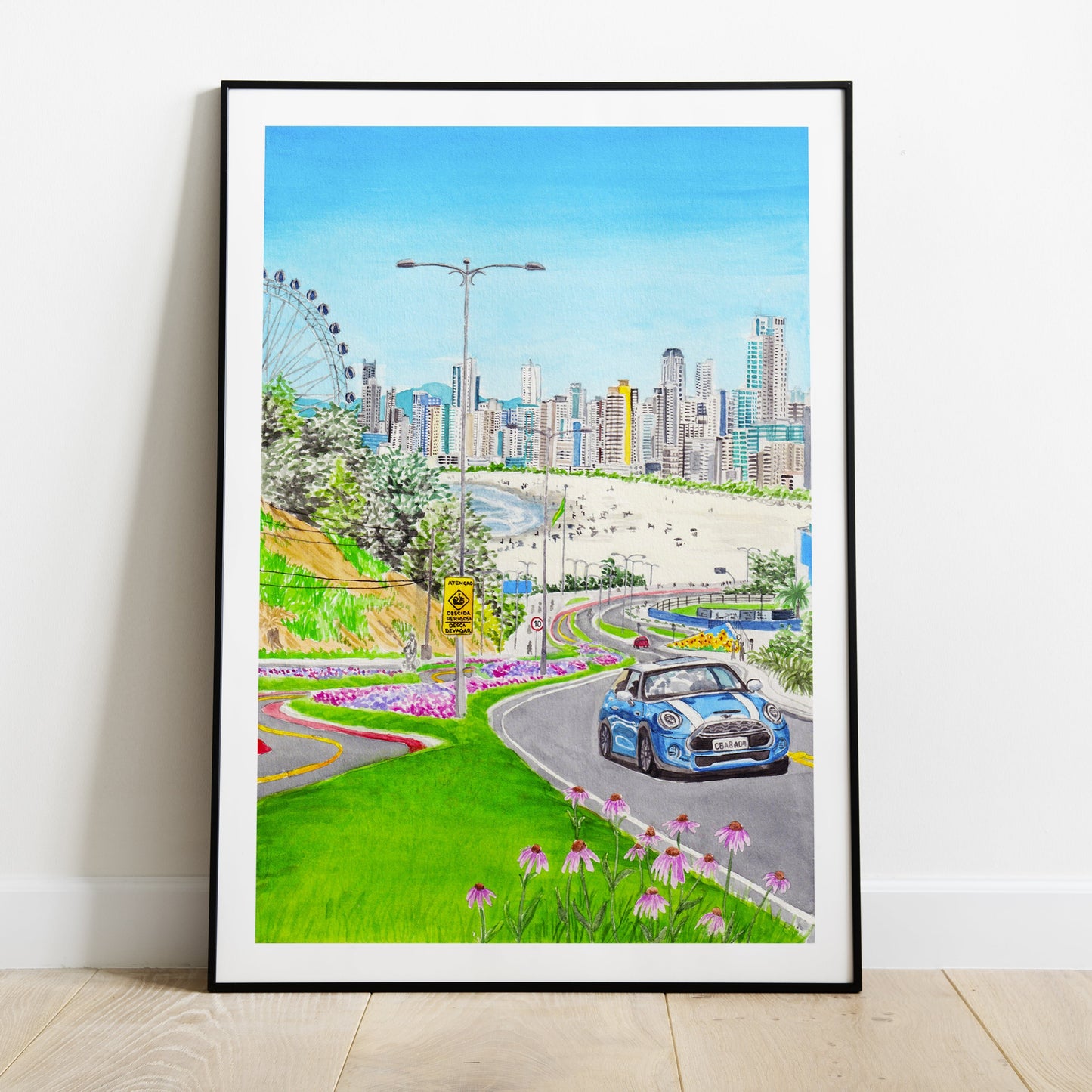 Balneario Camboriu Brazil Wall Art - Travel Gift