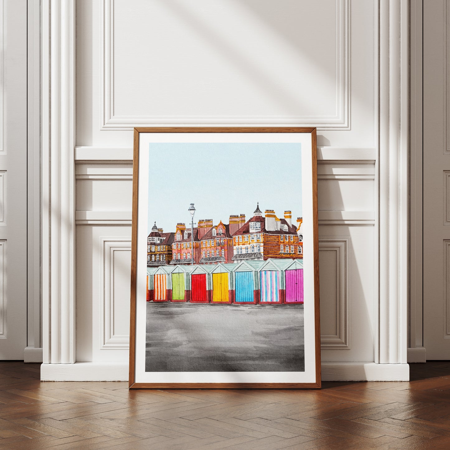 Brighton watercolor art