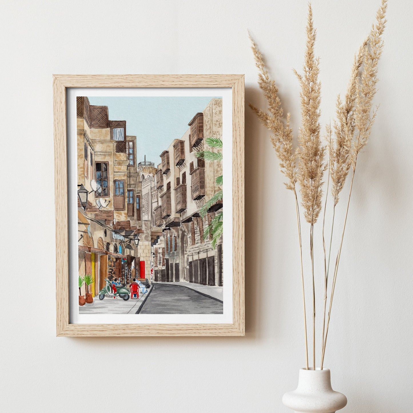 Cairo Egyptian Wall Decor - NorrskenArt