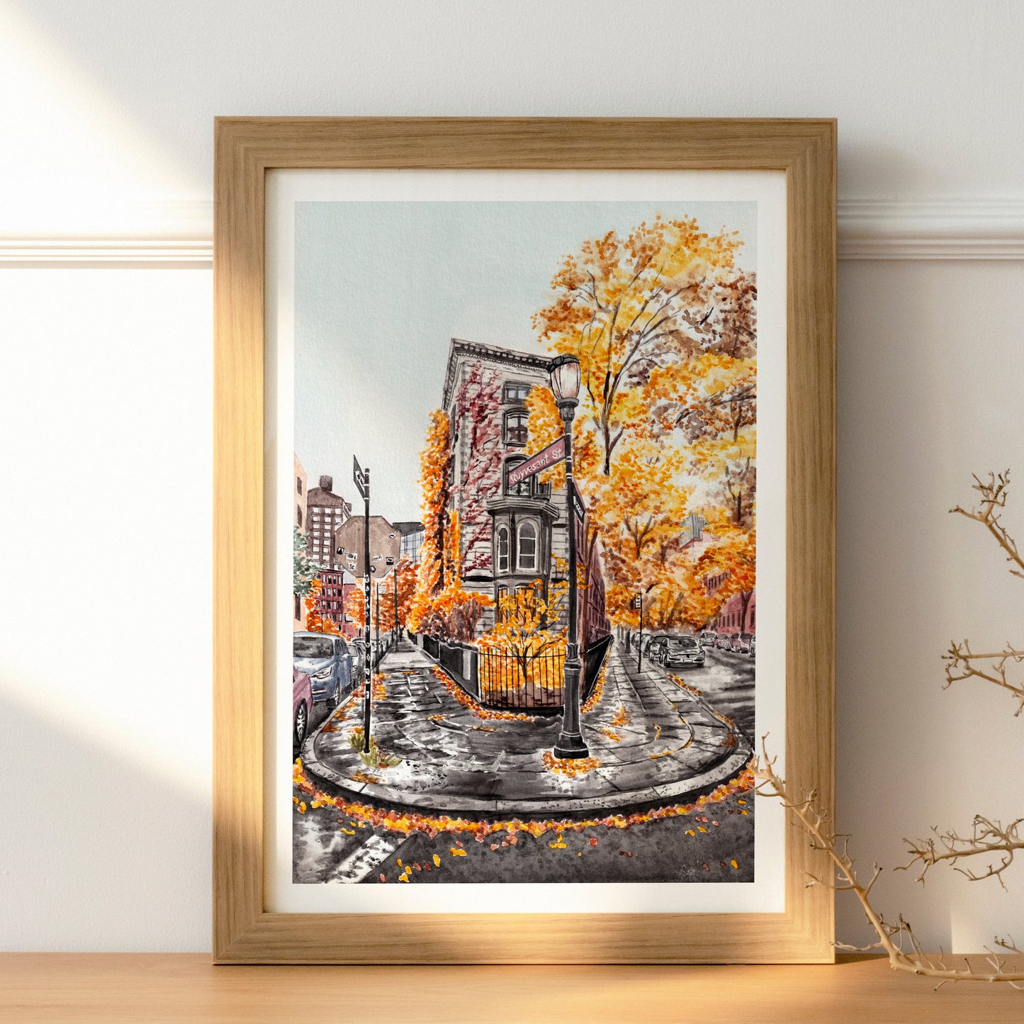 East Village NY wall art - NorrskenArt