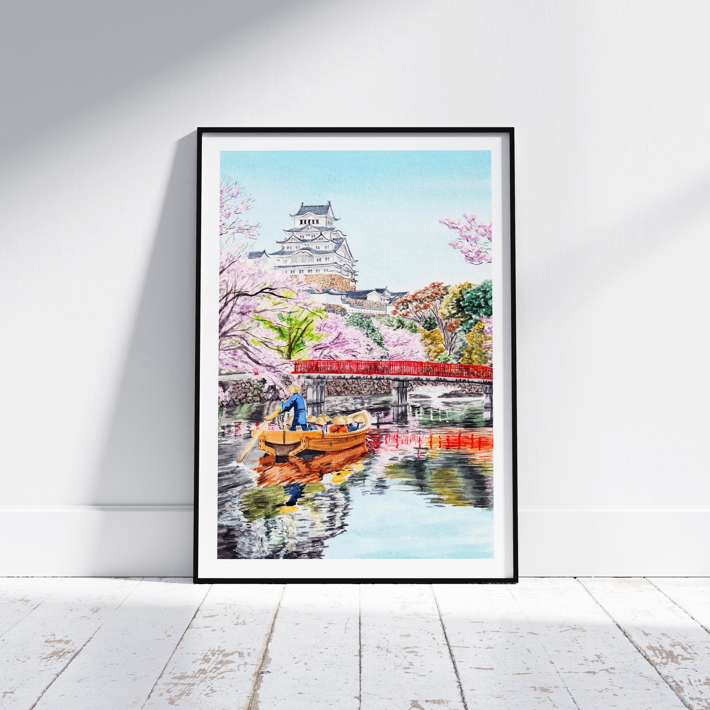 Himeji Japanese art - NorrskenArt