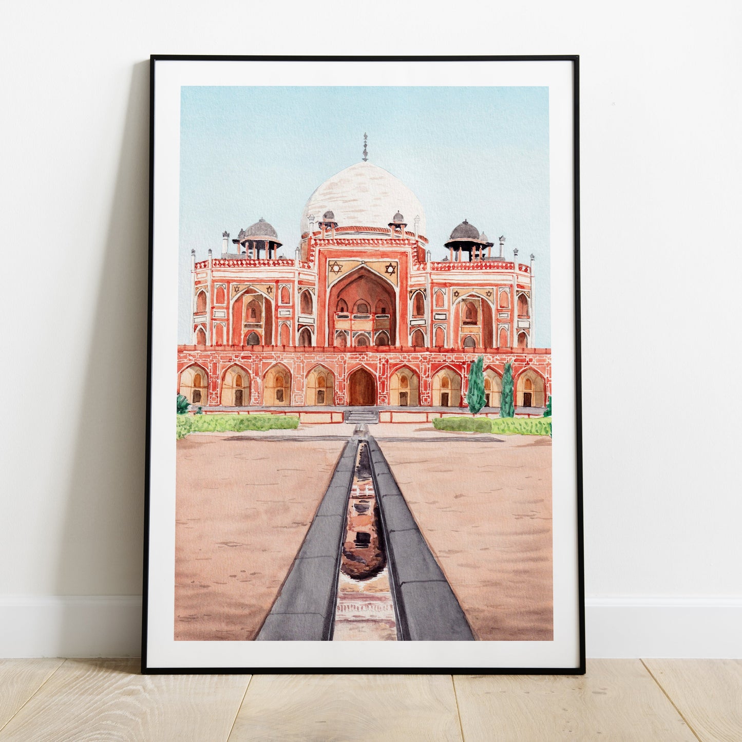 Humayun's Tomb Delhi art print