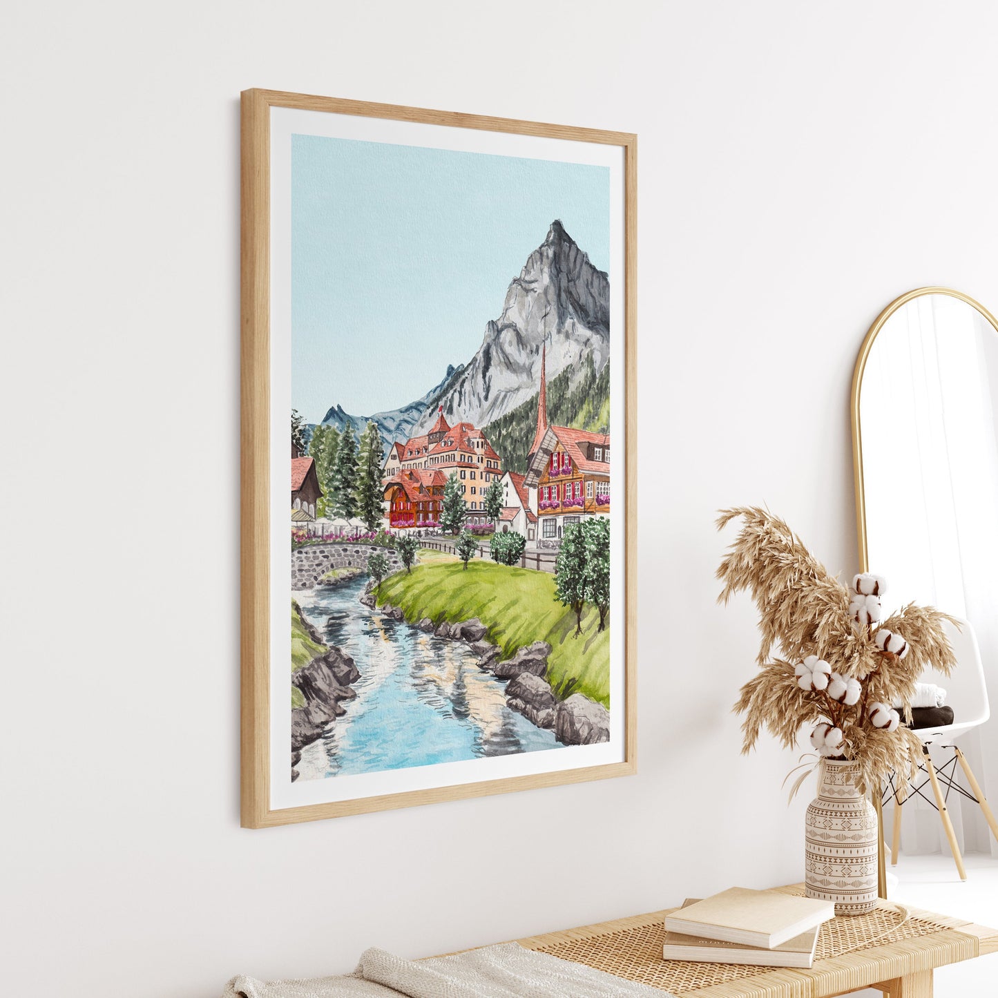 Kandersteg Suiza arte