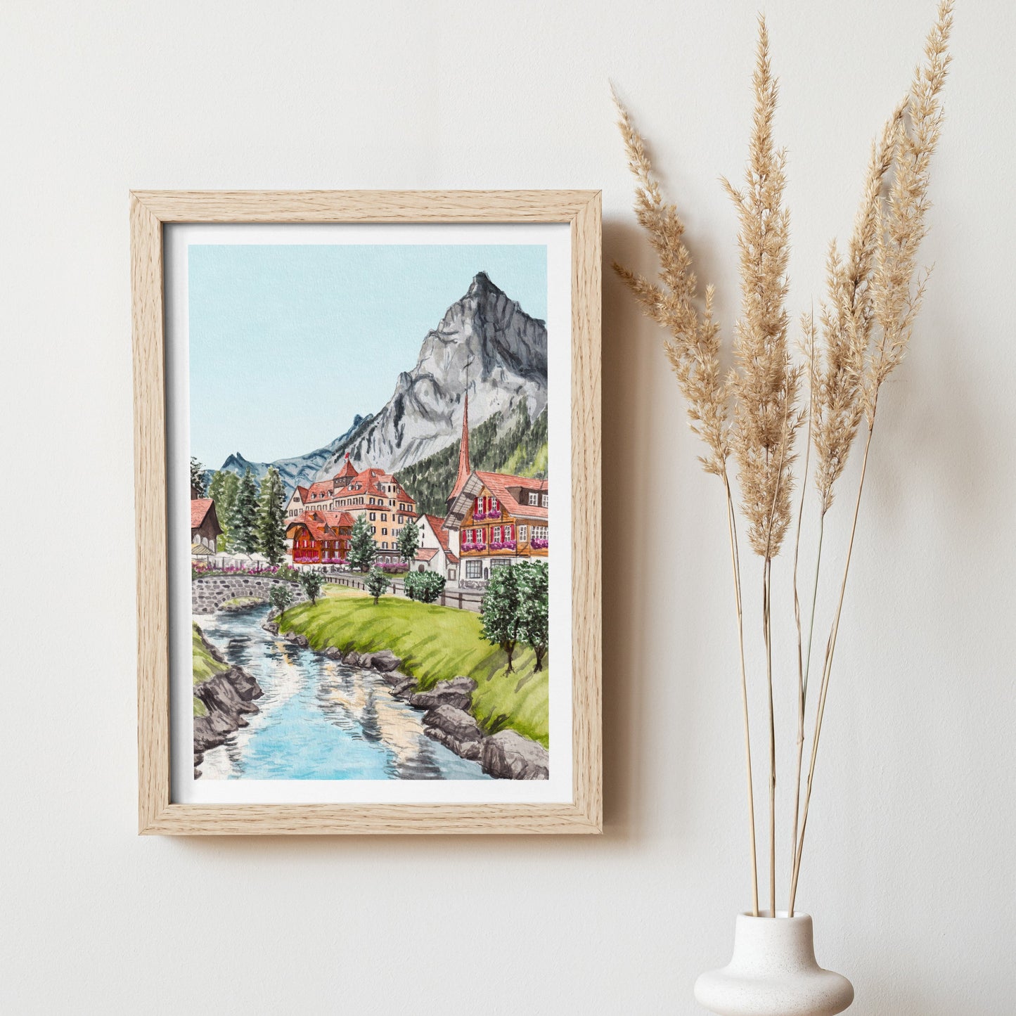 Kandersteg art print