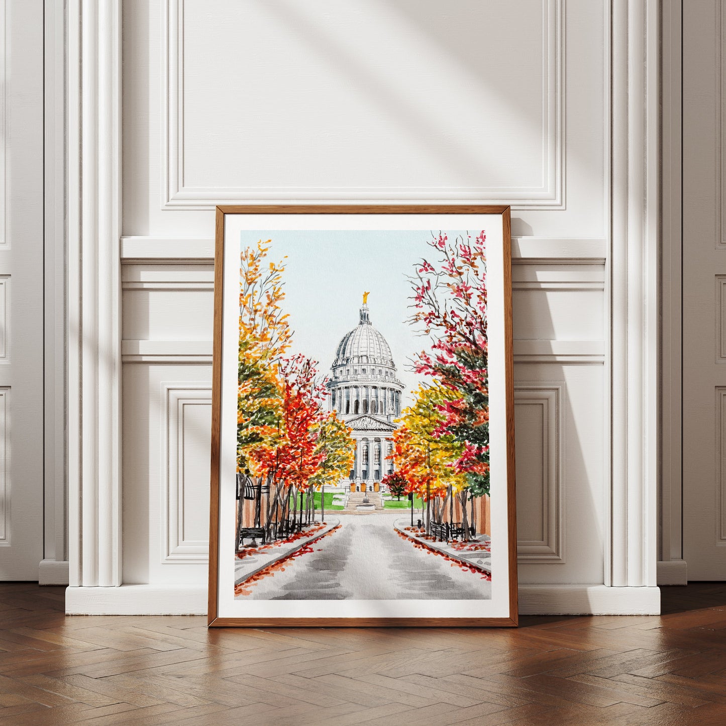 Madison Wisconsin art print