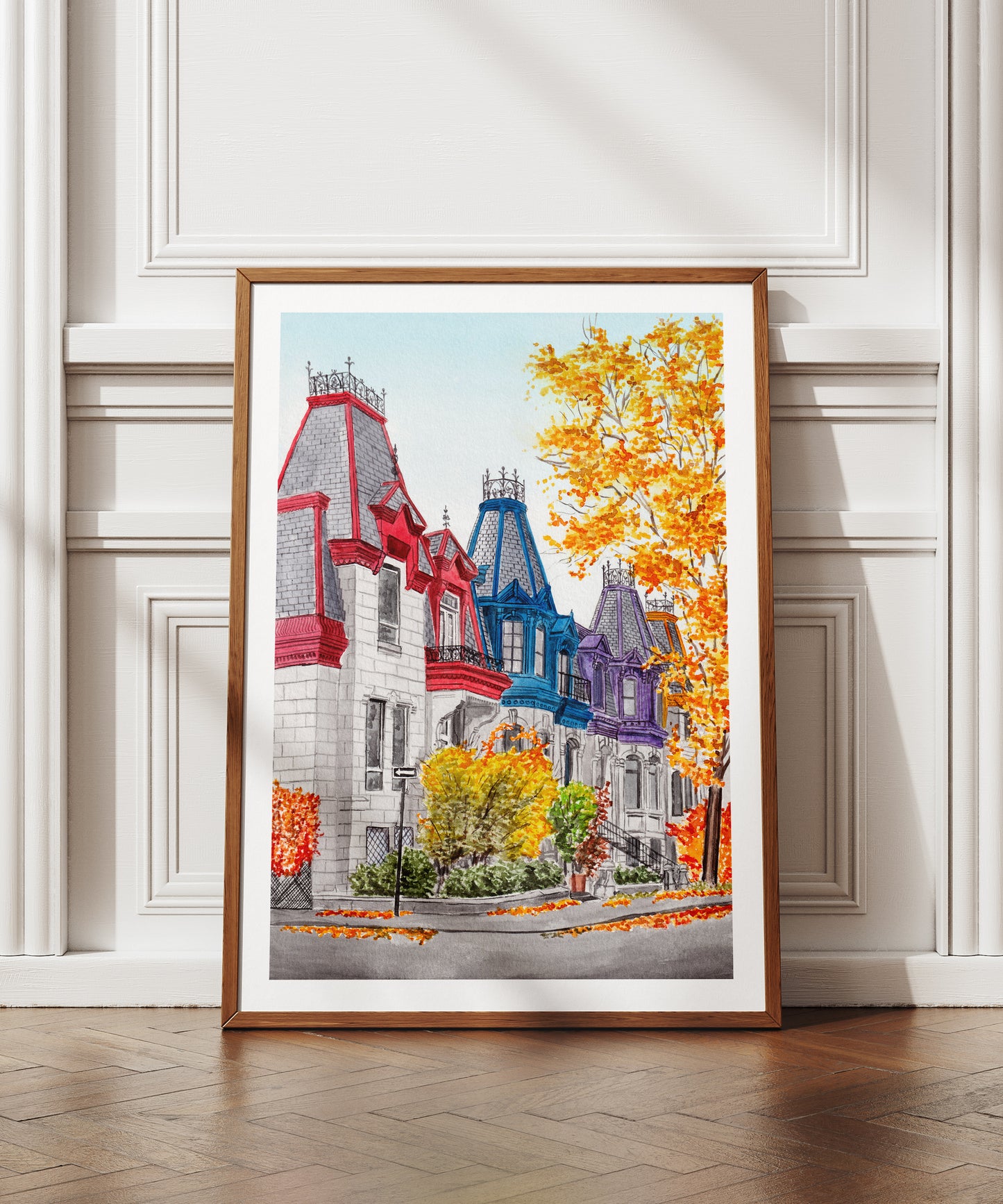 Montreal Canada Art Print - NorrskenArt