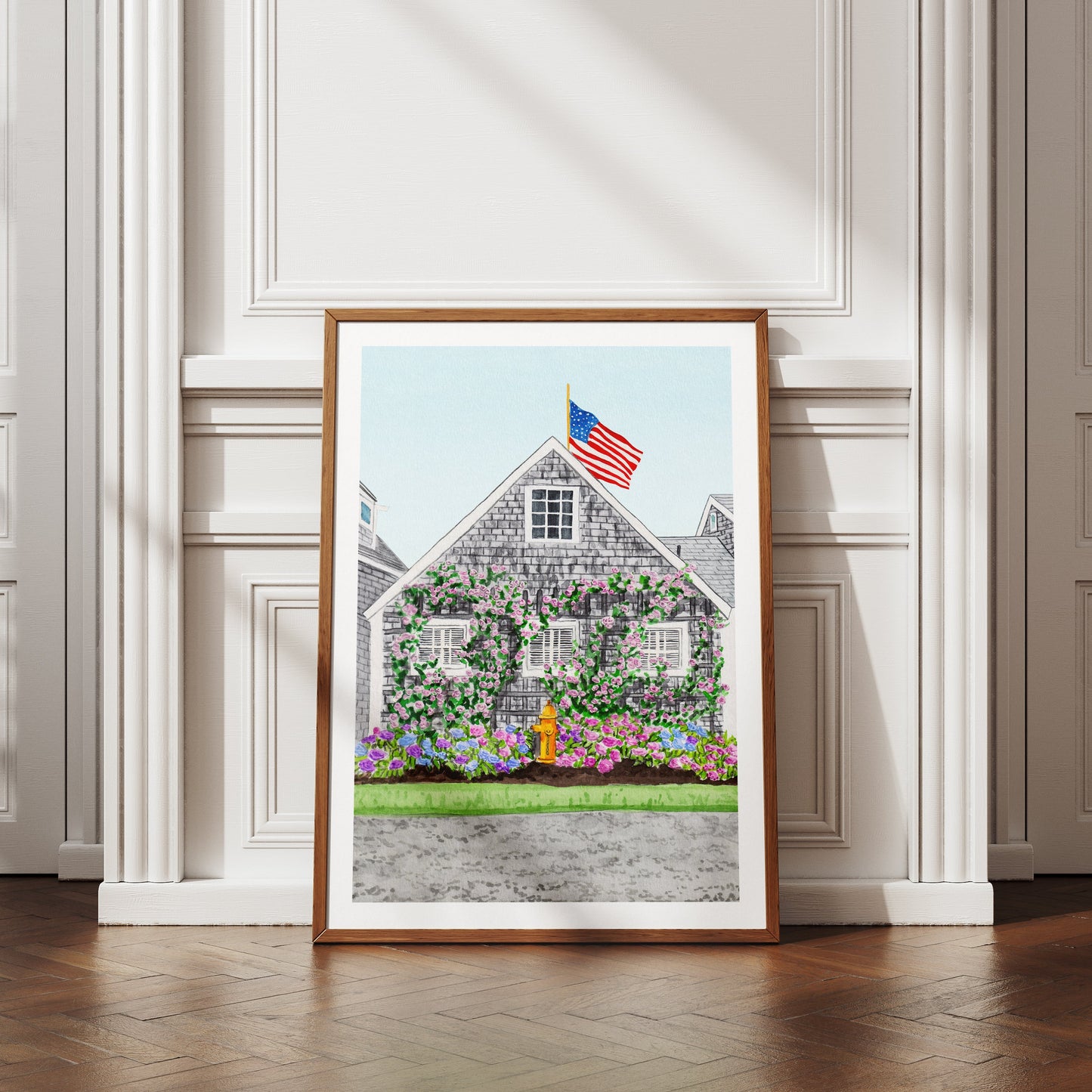 Nantucket New England print