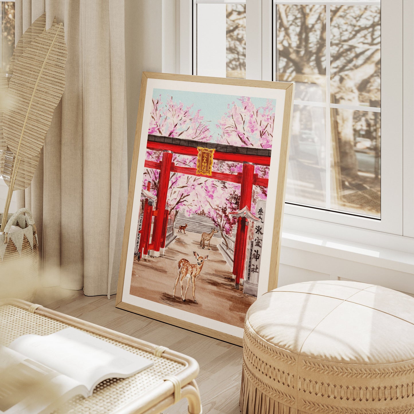 Nara Japan art print - NorrskenArt