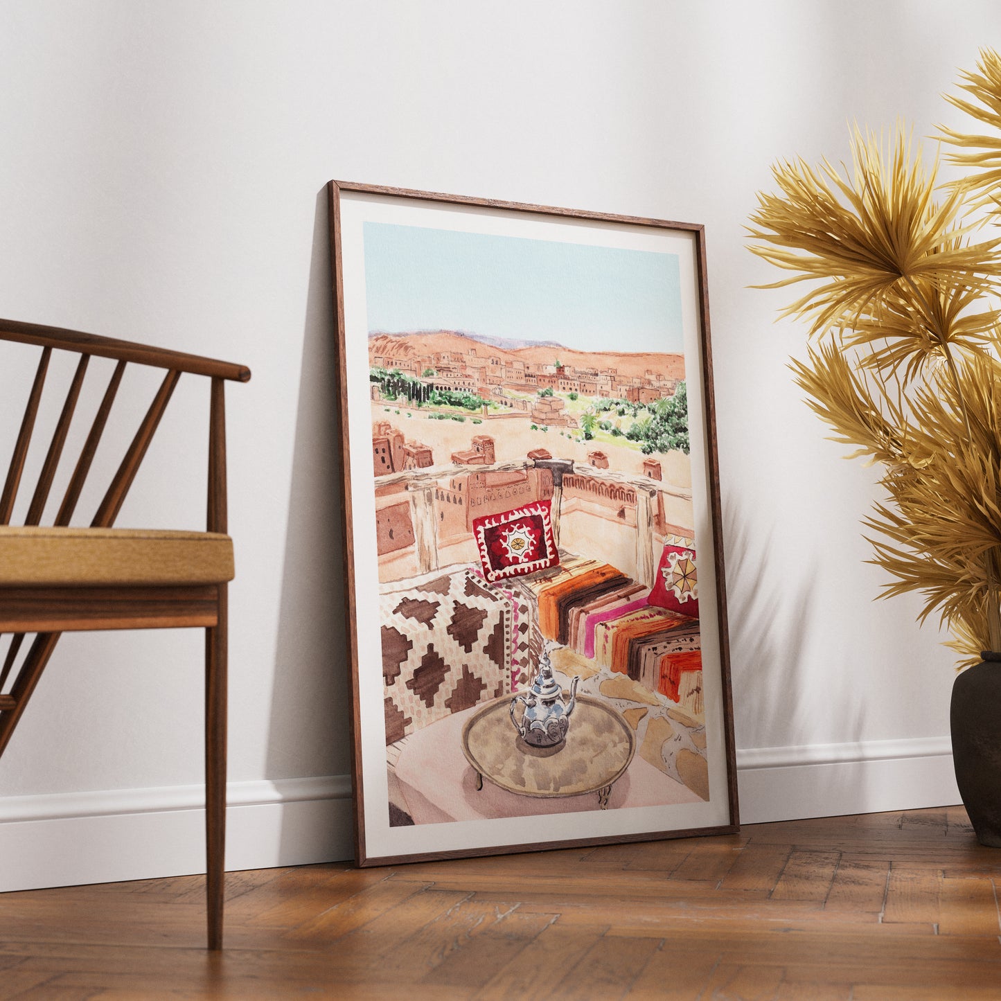 Pintura de pared Marruecos
