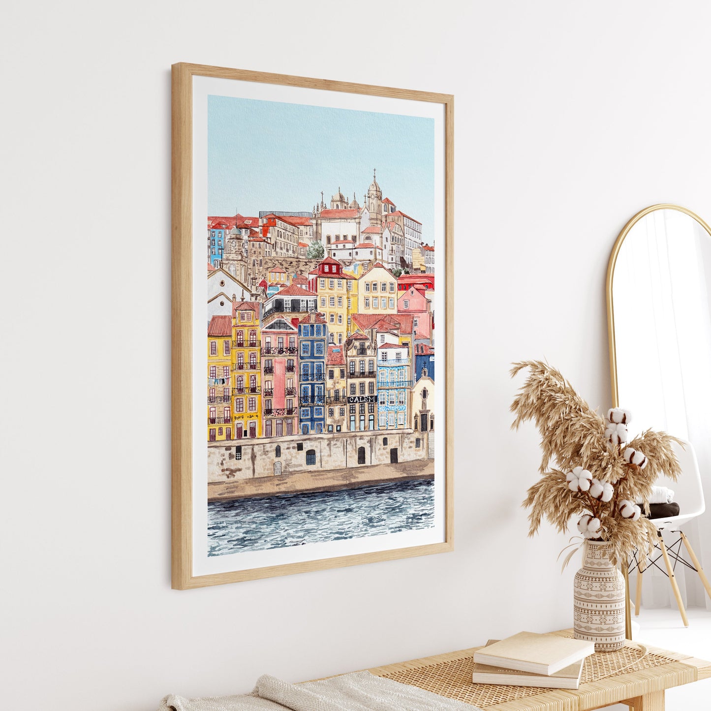 Porto wall art - NorrskenArt