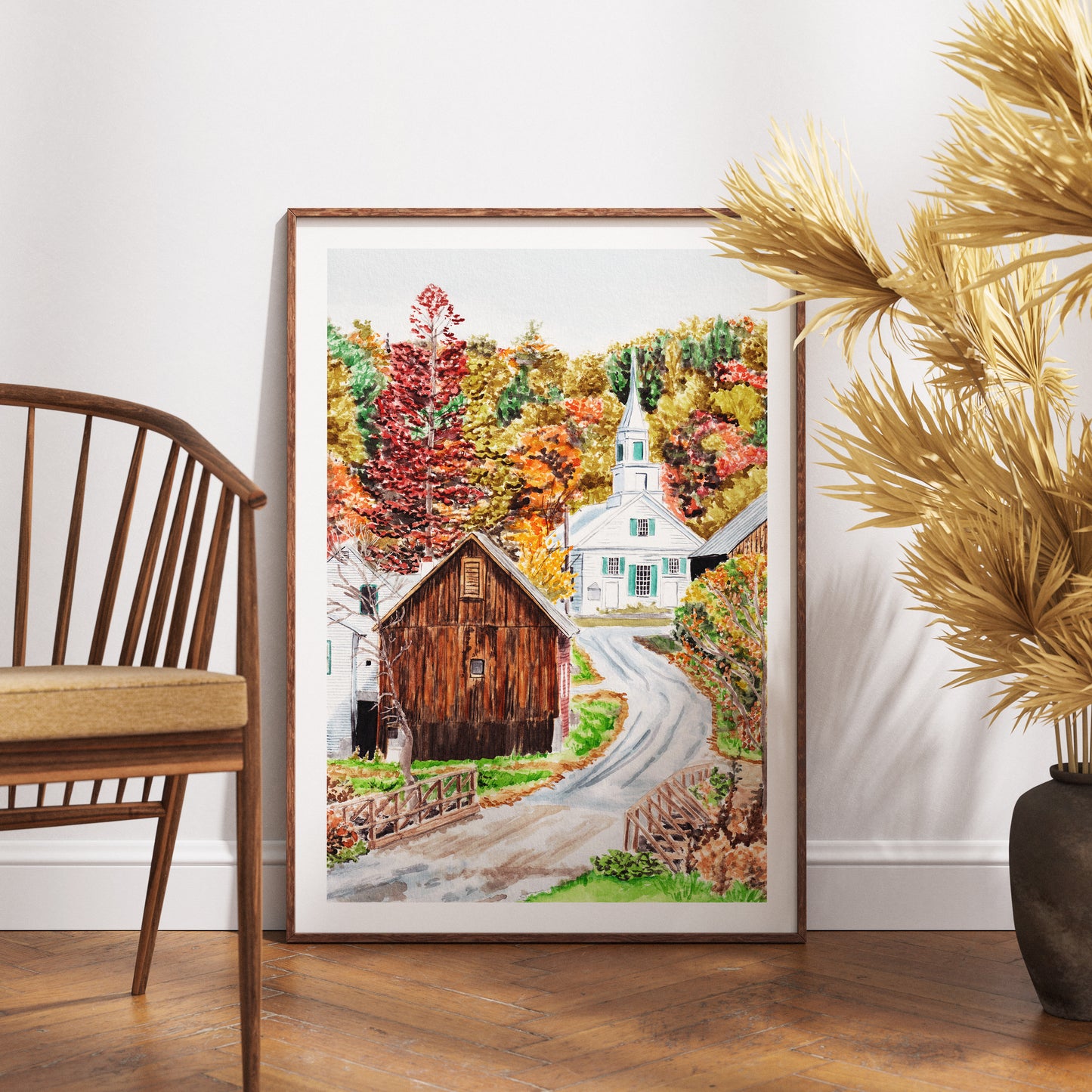Stowe Vermont fall decor