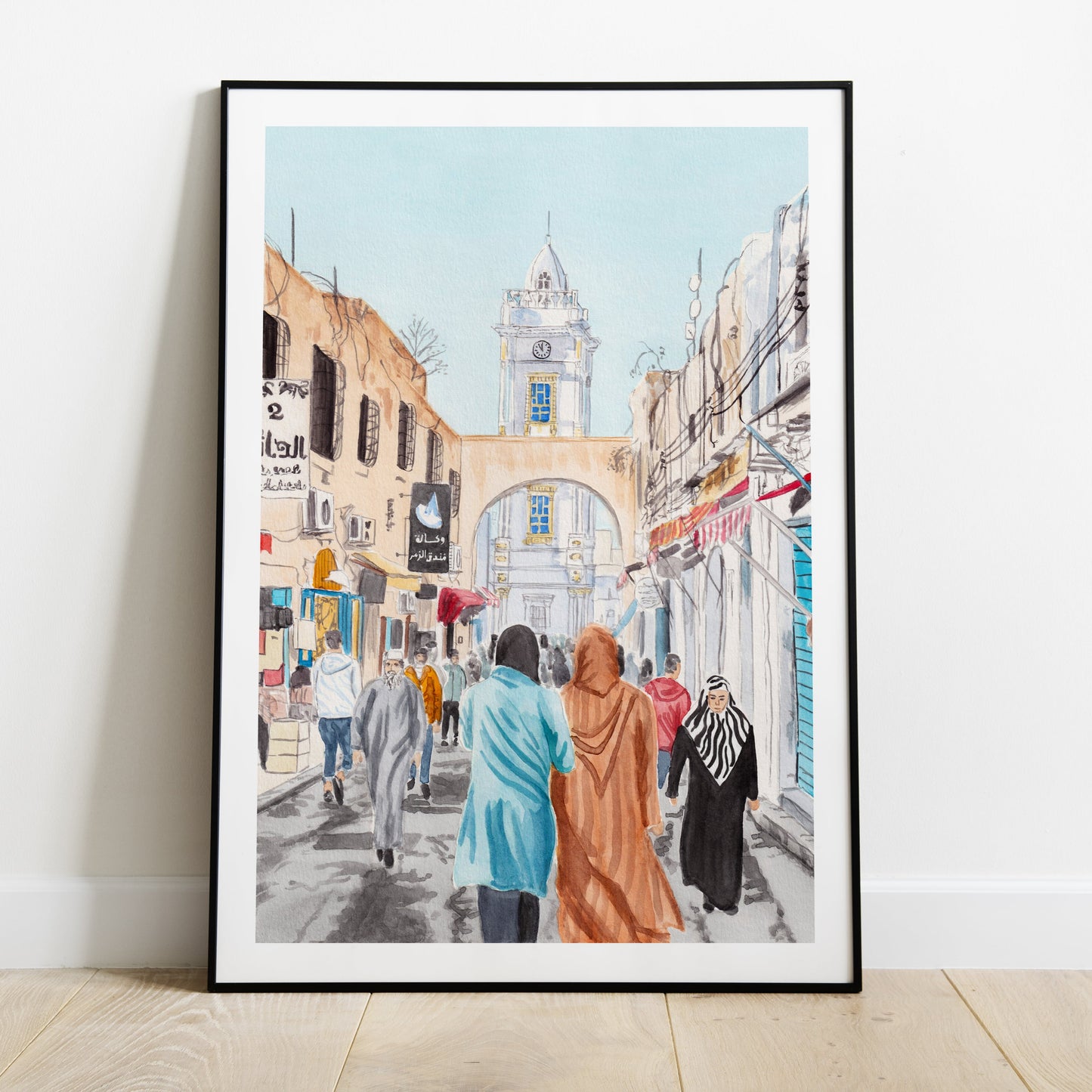 Tripoli Libya Traditional art - NorrskenArt
