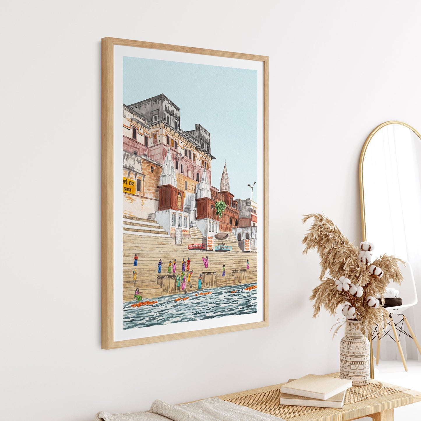 Varanasi Wall Decor - NorrskenArt