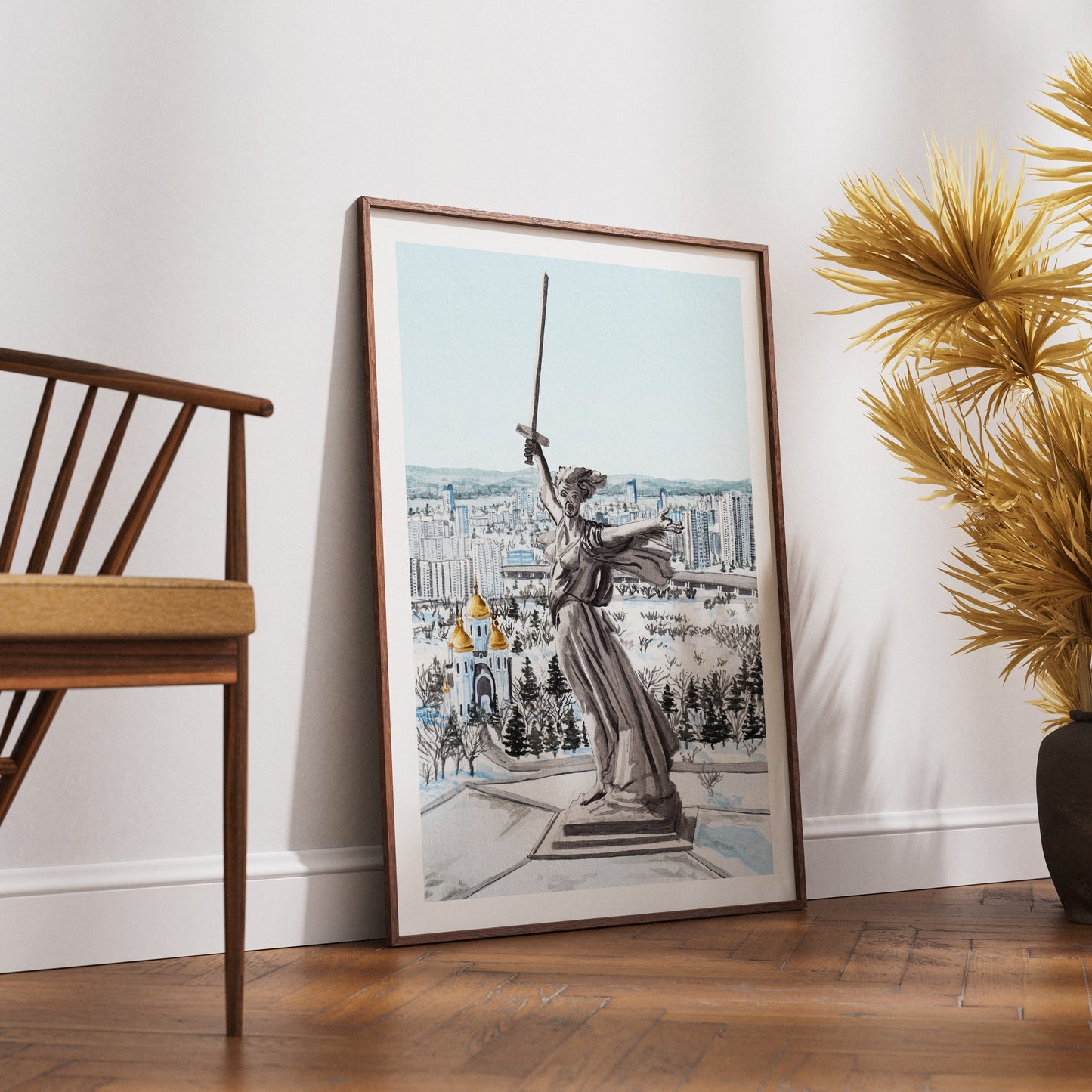 Volgograd art print - NorrskenArt