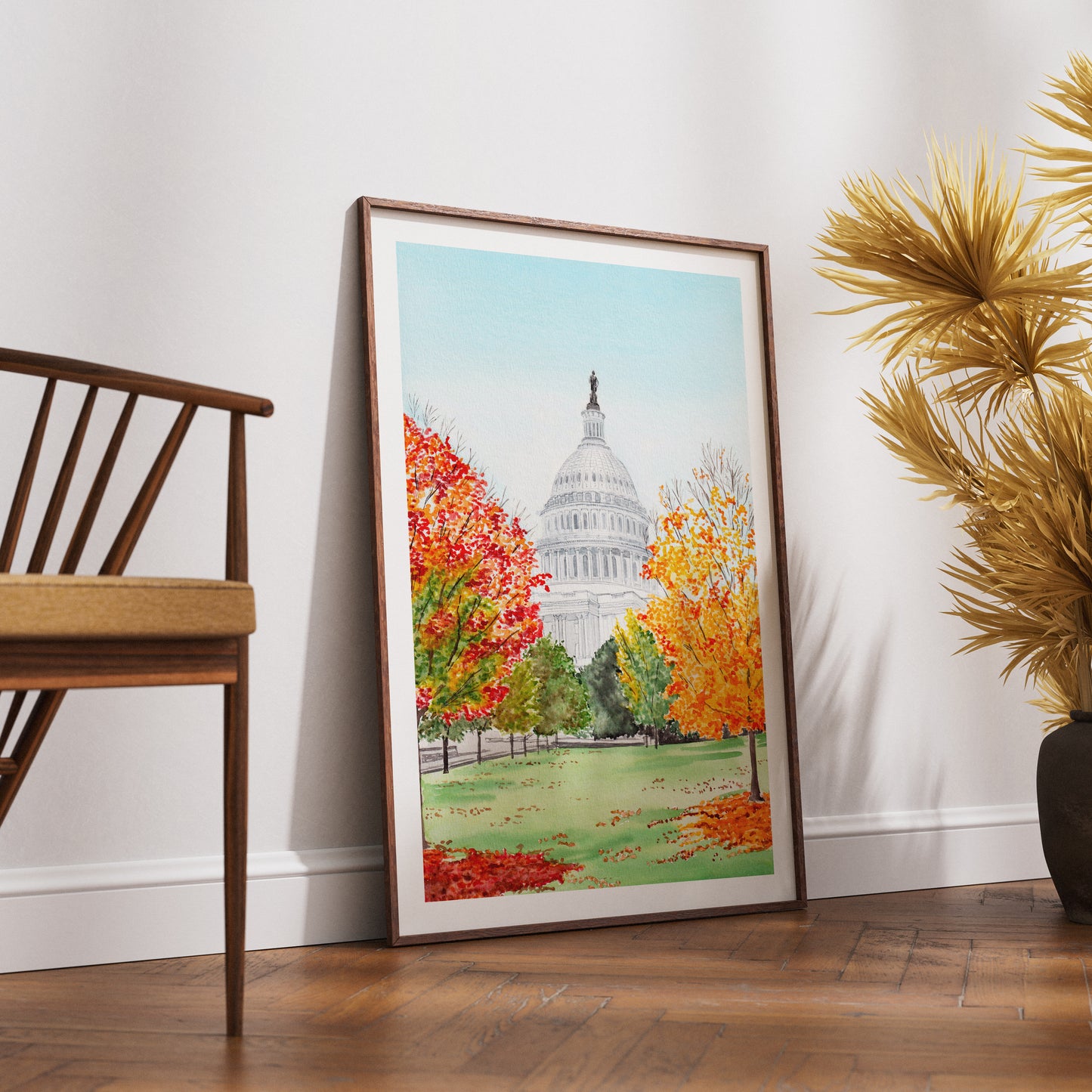 Washington art print