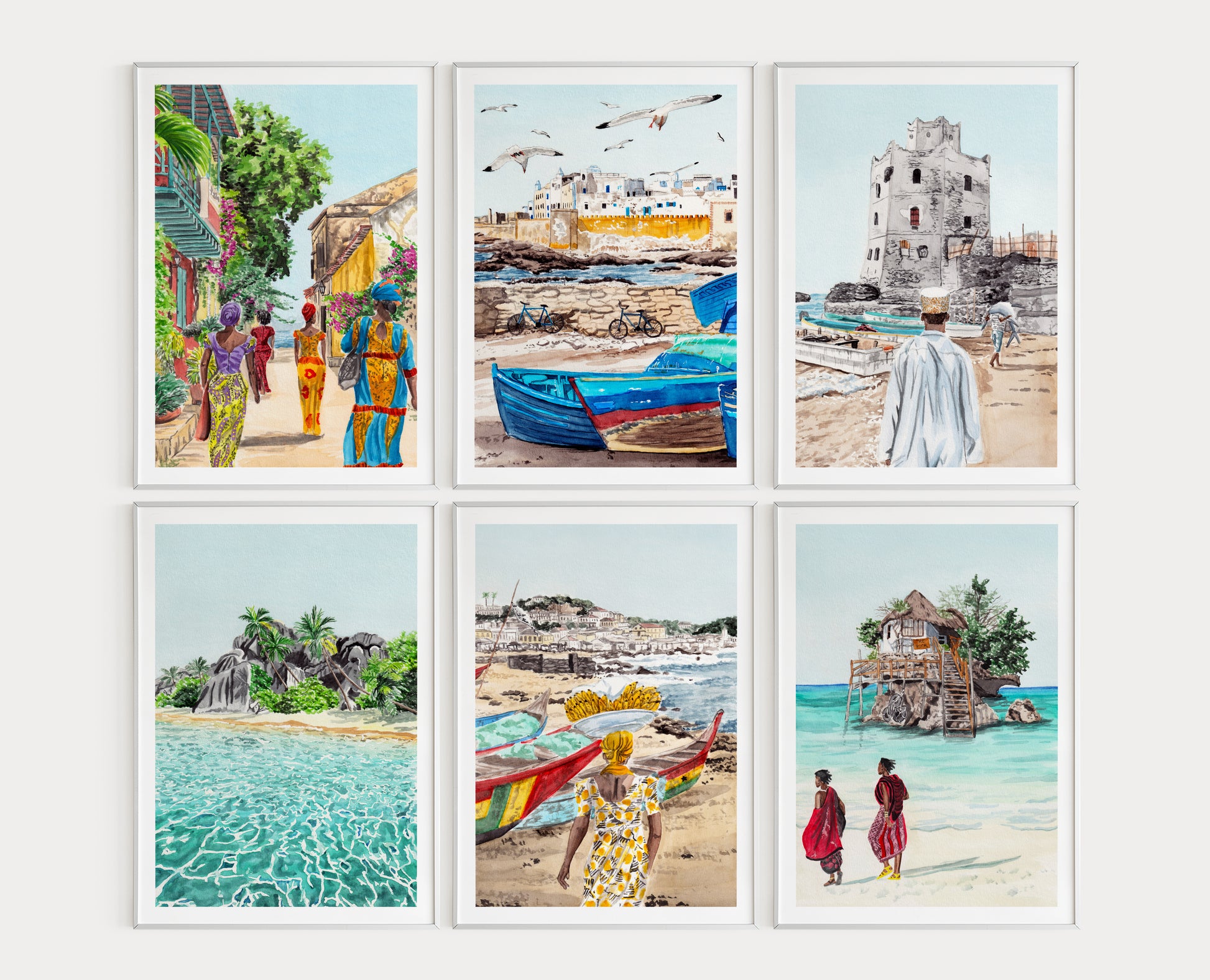 Africa Wall Art - Gallery Wall Art - NorrskenArt
