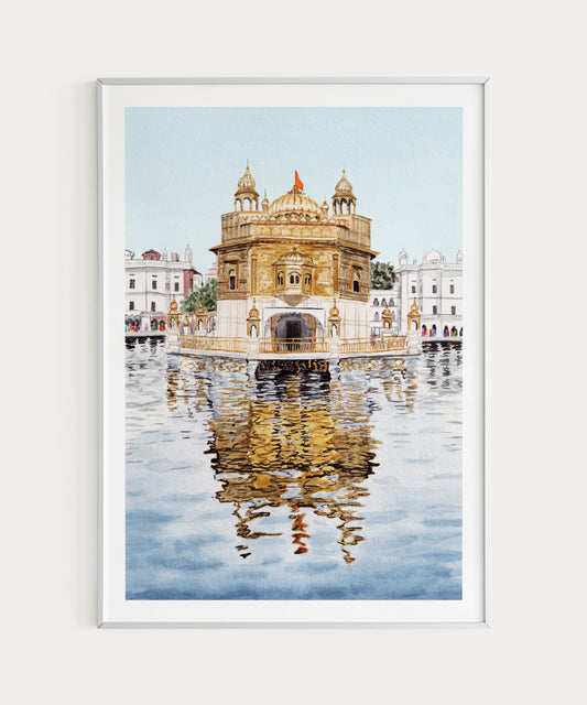 Amritsar art print - NorrskenArt