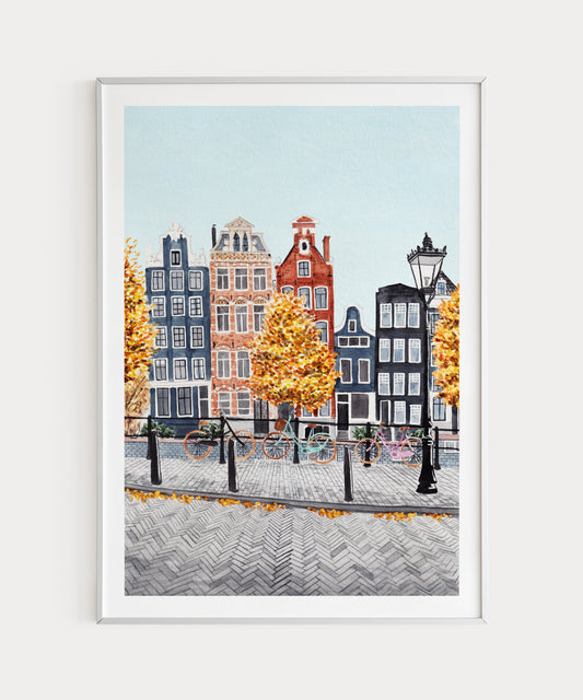 Amsterdam autumn decor - NorrskenArt