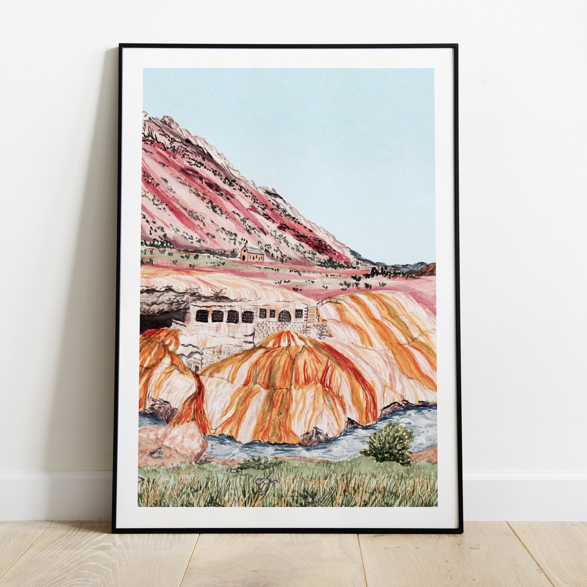 Argentina Andes Mountains art