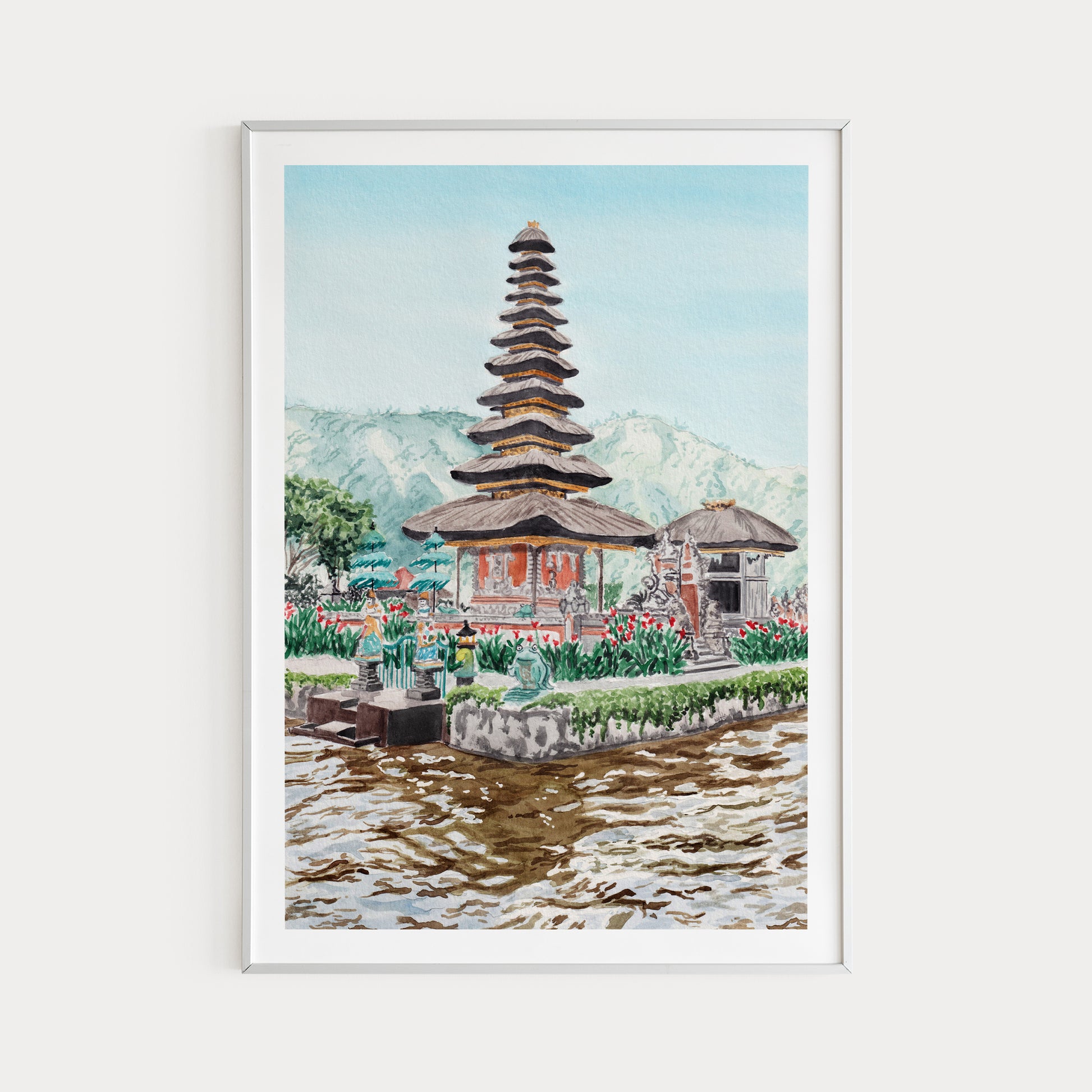 Bali Indonesia Wall Art - Indonesian Decor - Tropical Art
