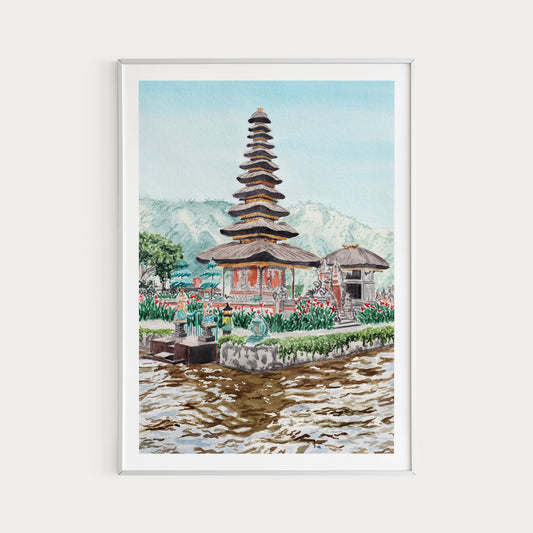 Bali Indonesia Wall Art - Indonesian Decor - Tropical Art