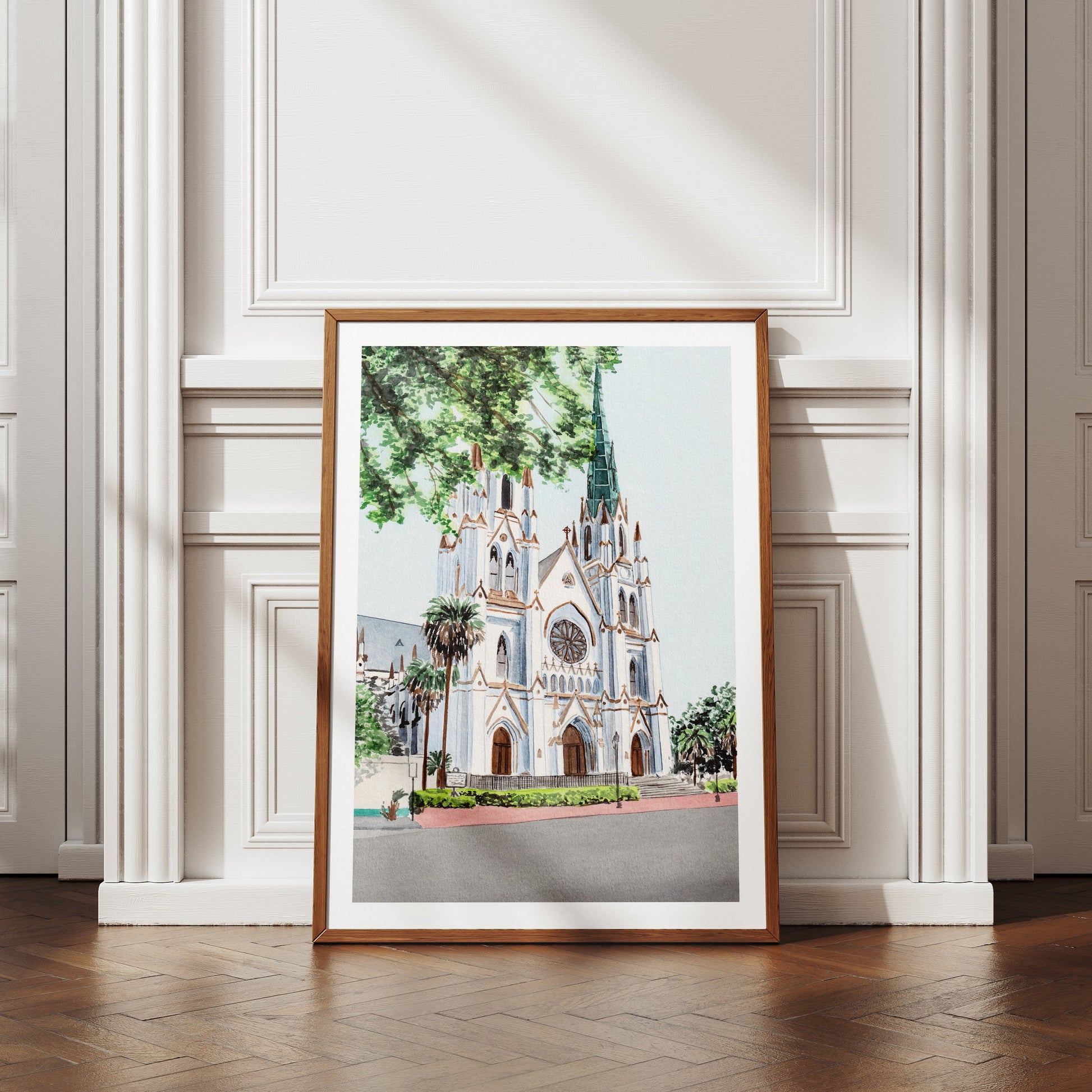 Cathedral of St John the Baptist art - NorrskenArt