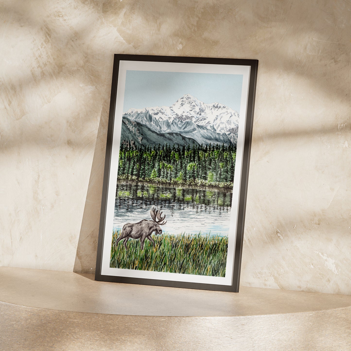 Denali Alaska art print