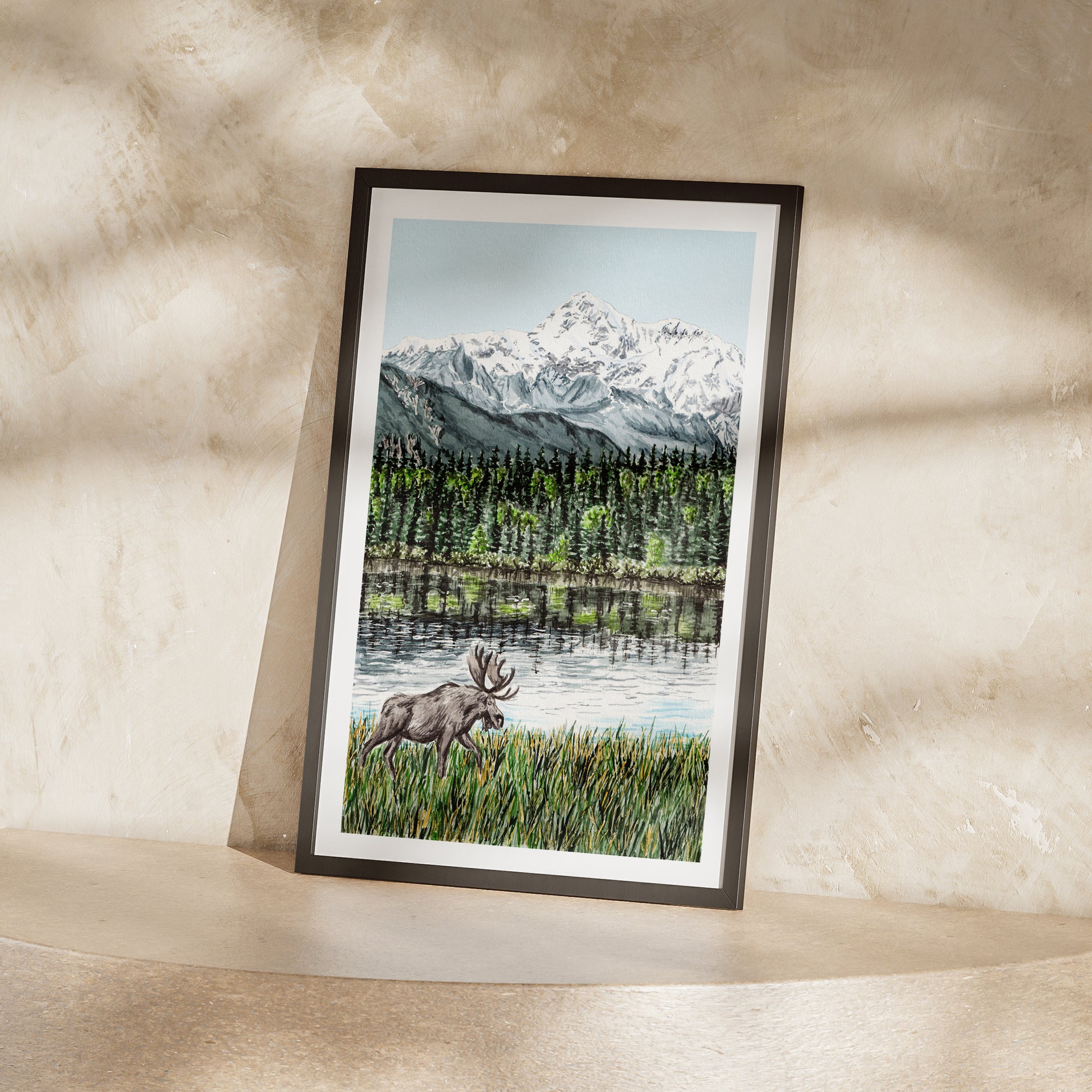 Denali Alaska art print