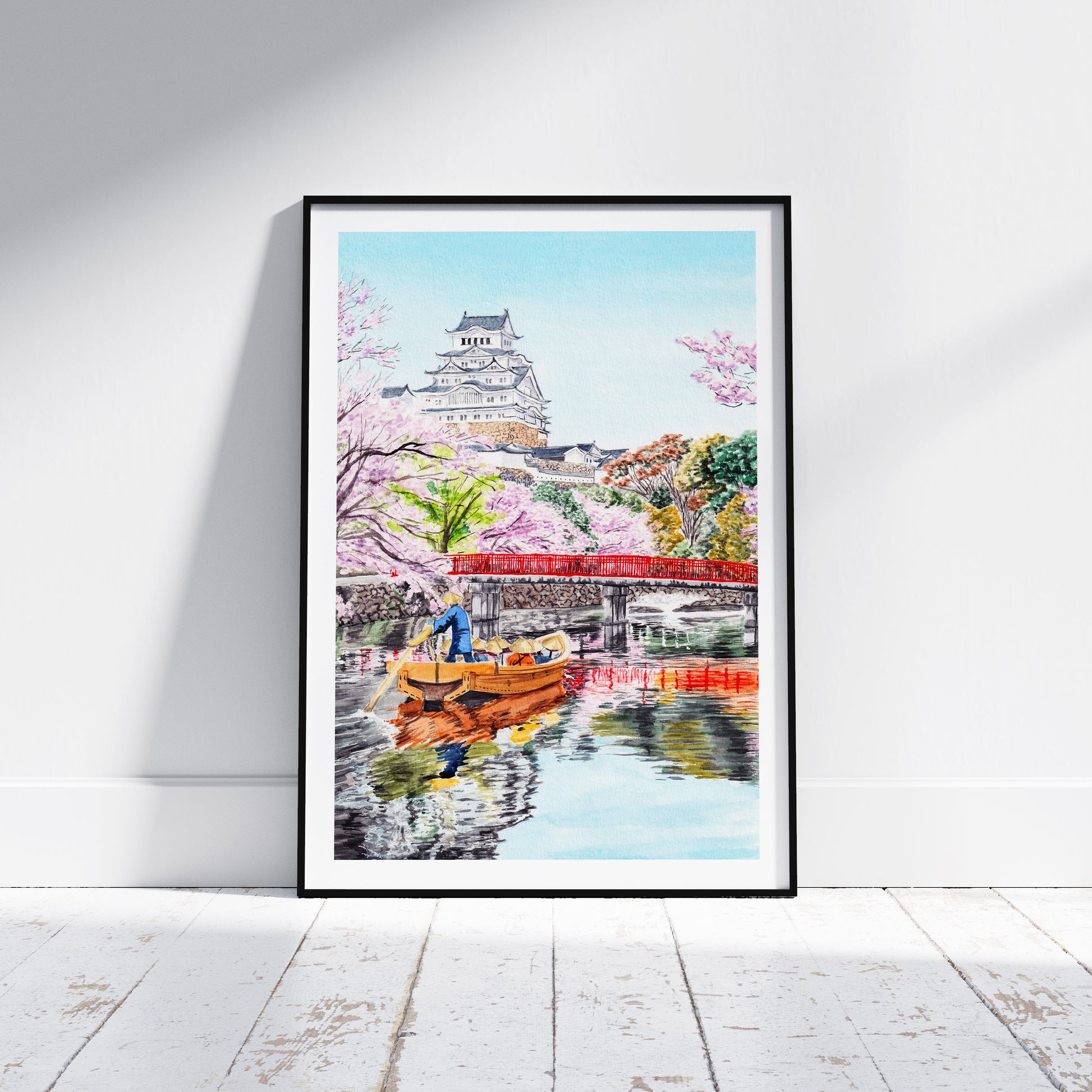 Himeji Japanese art - NorrskenArt