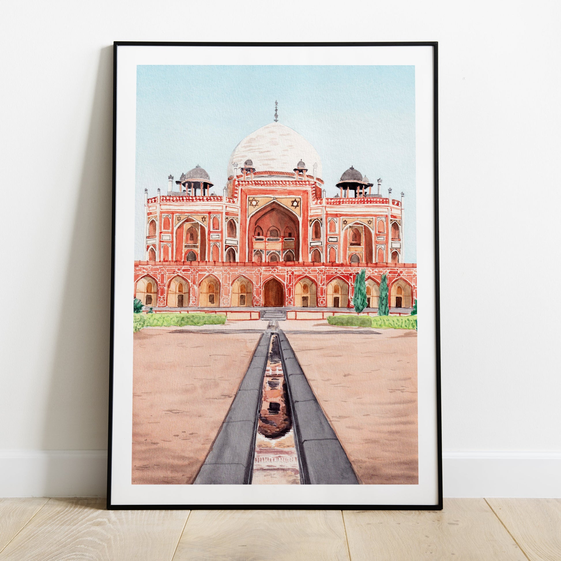 Humayun's Tomb Delhi art print