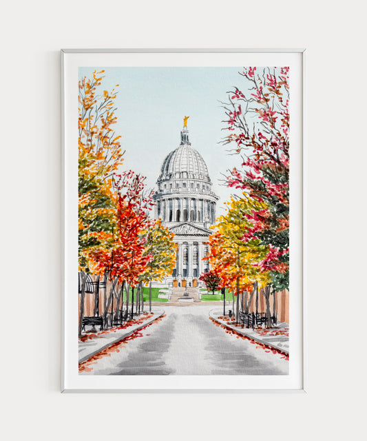 Madison Wisconsin fall decor