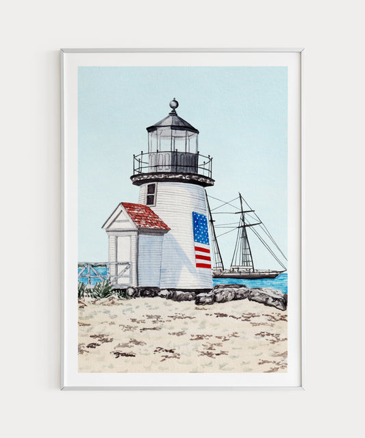 Nantucket watercolor art