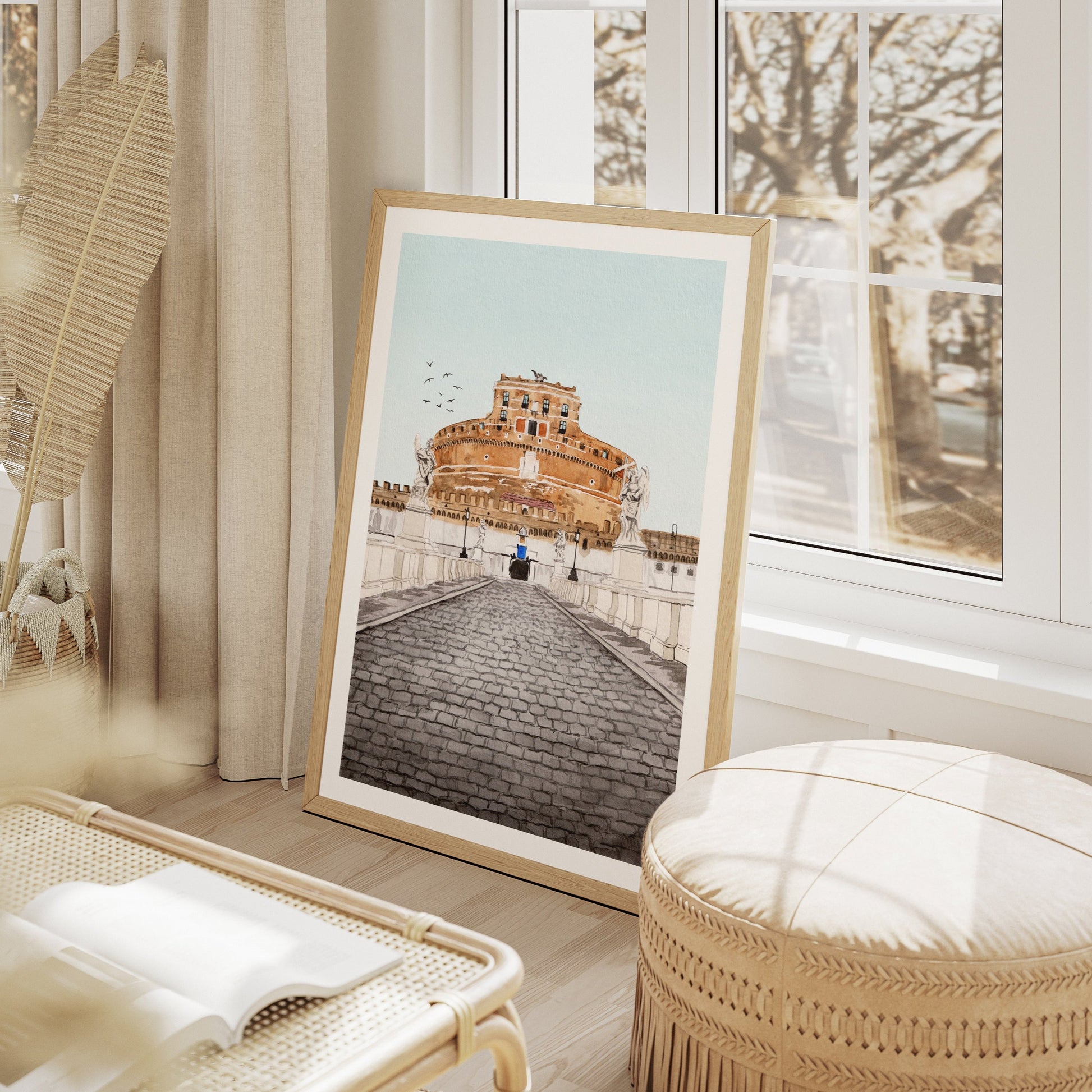 Rome Painting Italian Decor - NorrskenArt
