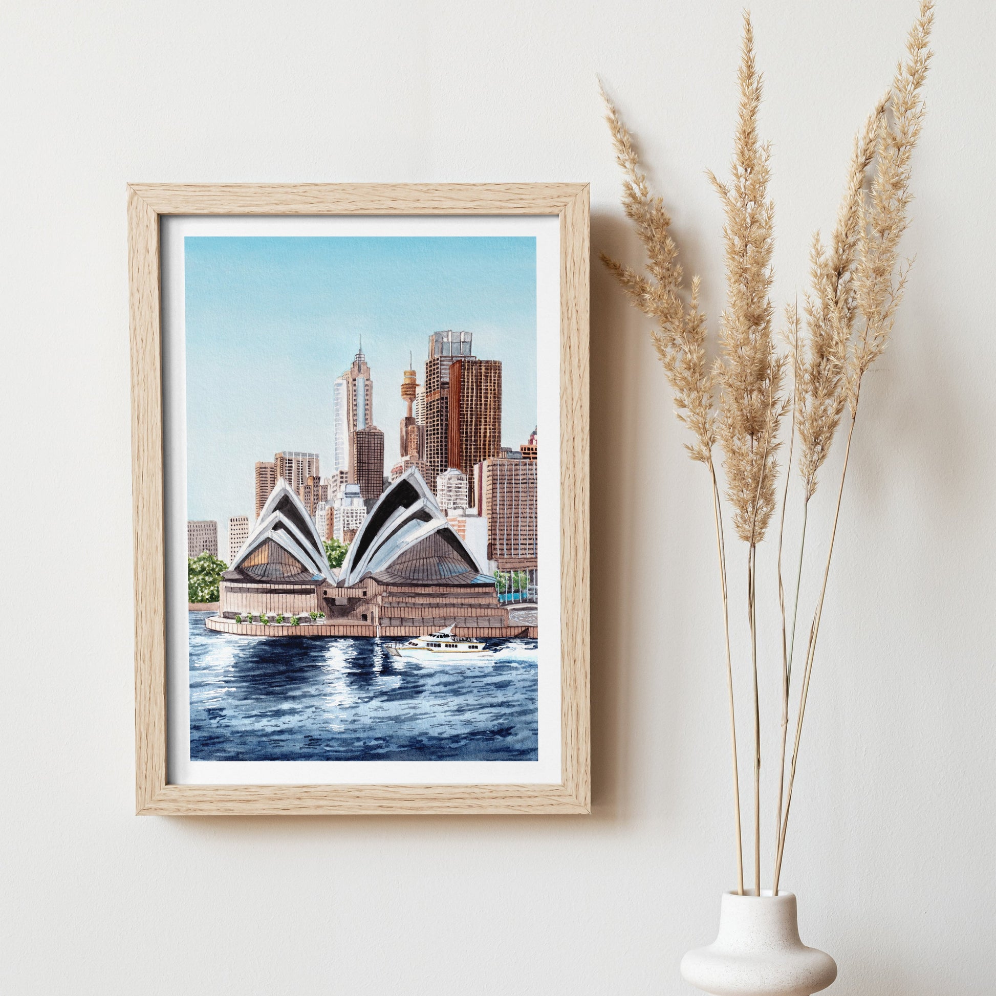 Sydney Australia Art Print - NorrskenArt