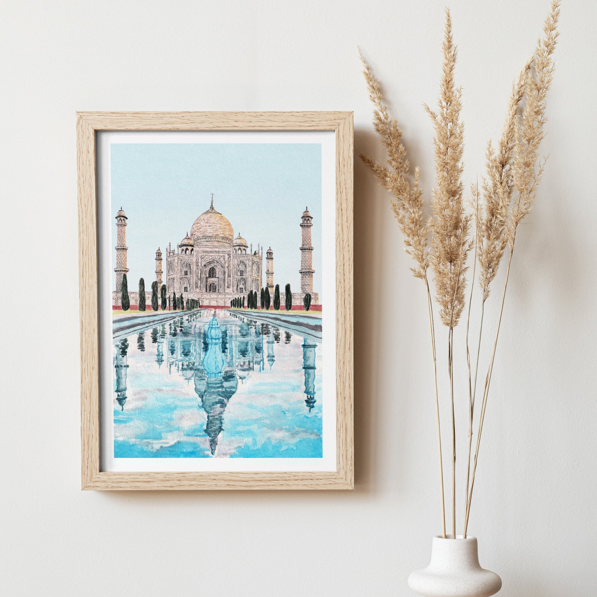 Taj Mahal India print