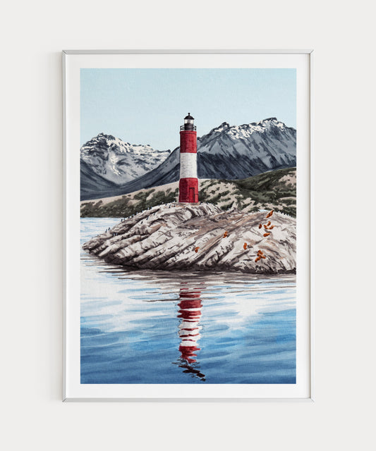 Ushuaia art print - NorrskenArt