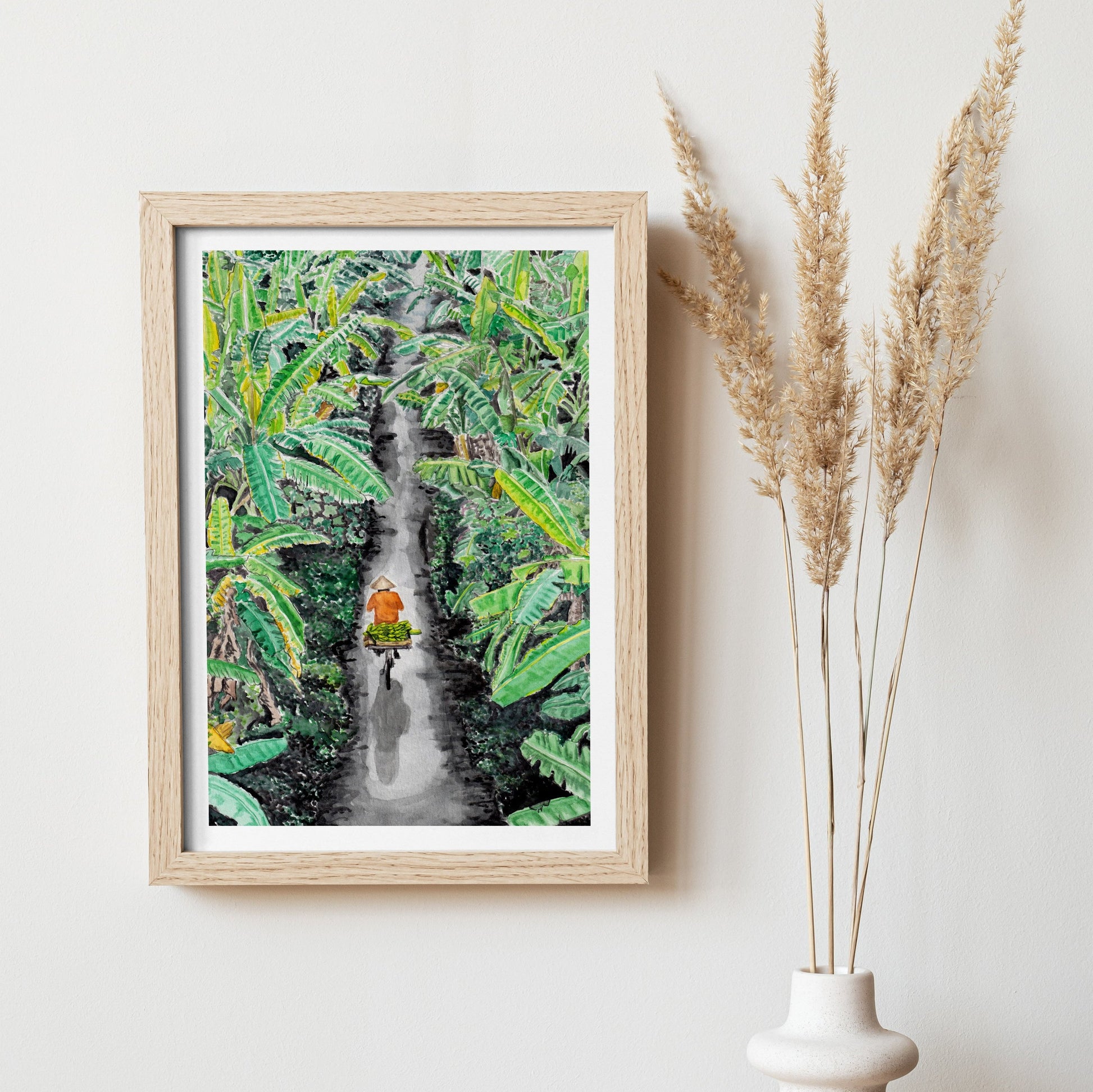 Vietnam Watercolor Art Print