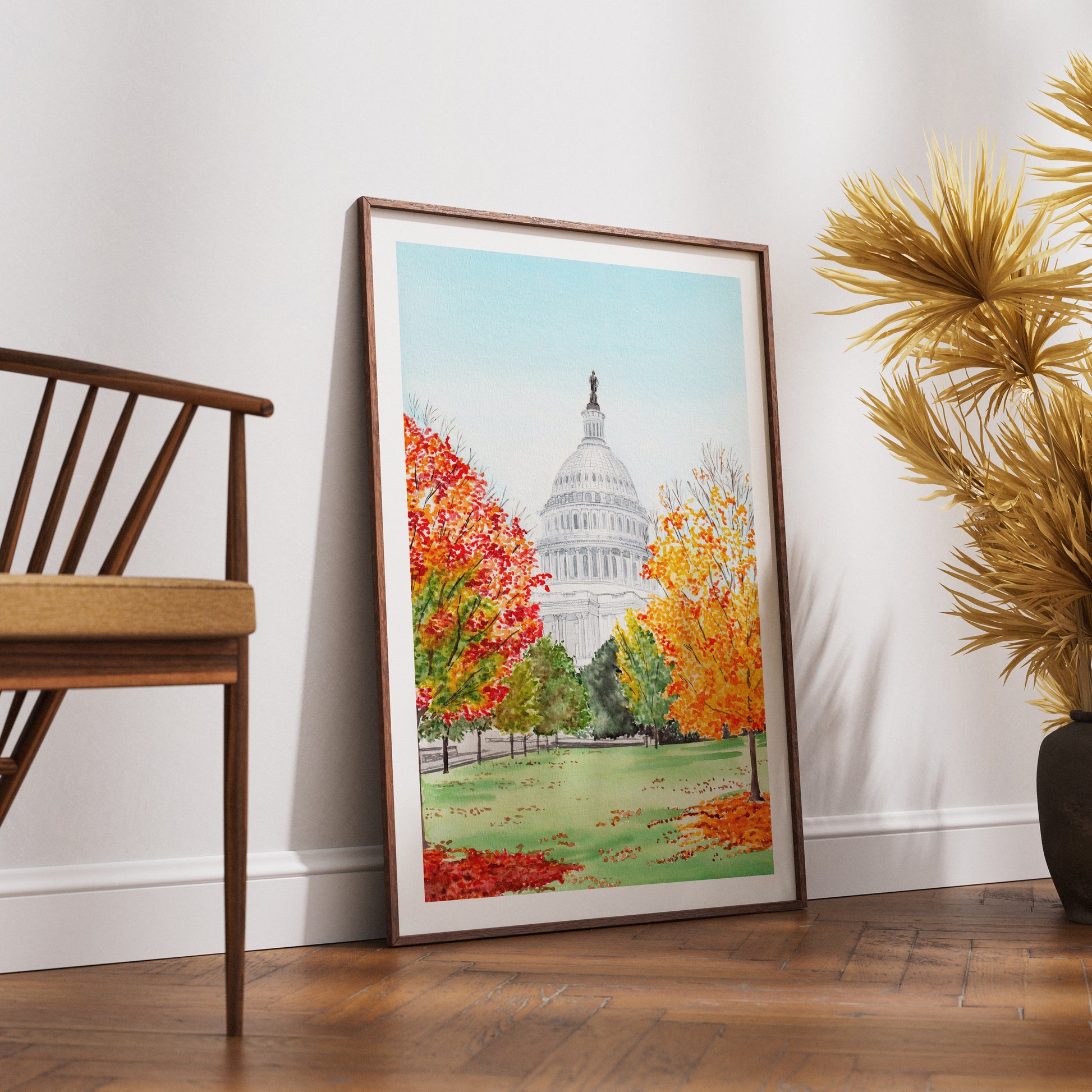 Washington art print
