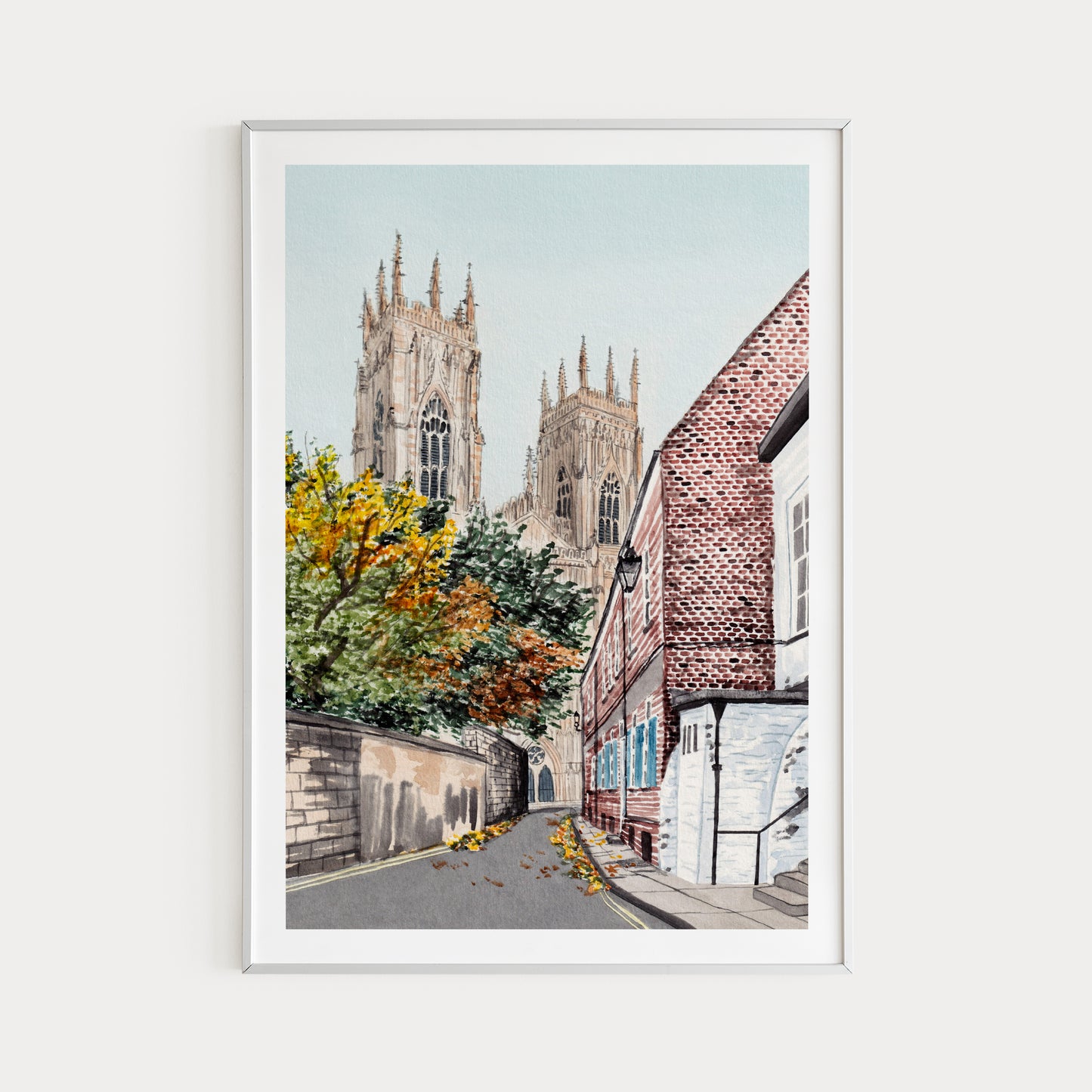 York in fall English Decor Travel Gift